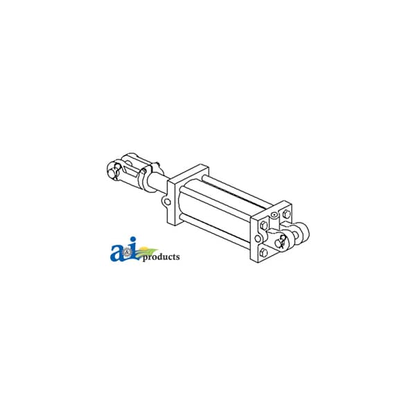 Cross Dbl Acting Cylinder 4.5" x4.5" x23.4"